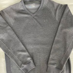 Under Amour Gray V-neck Sweater XL